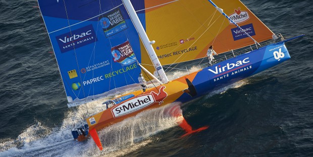 l’Imoca StMichel-Virbac.