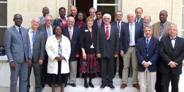 Les représentants du Comité de liaison des institutions ordinales vétérinaires francophones