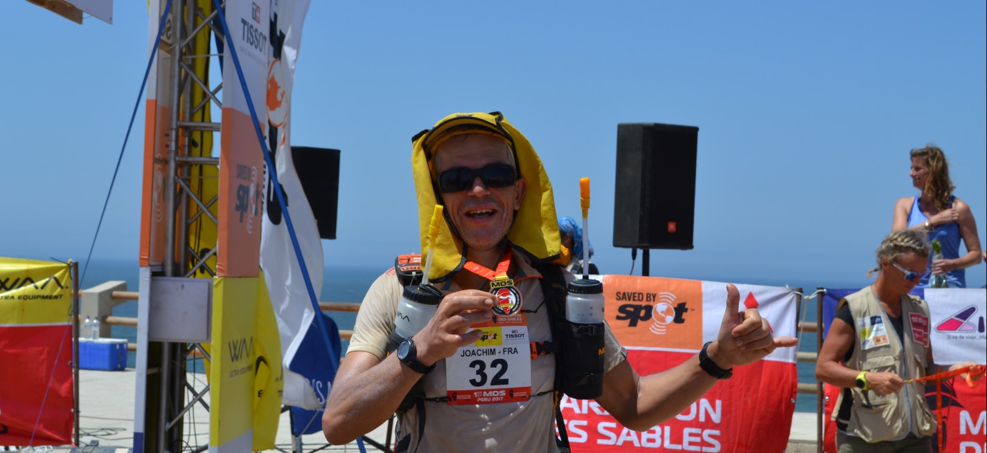 Joachim Lopes de Lima (T89) de retour du Marathon des sables au Pérou