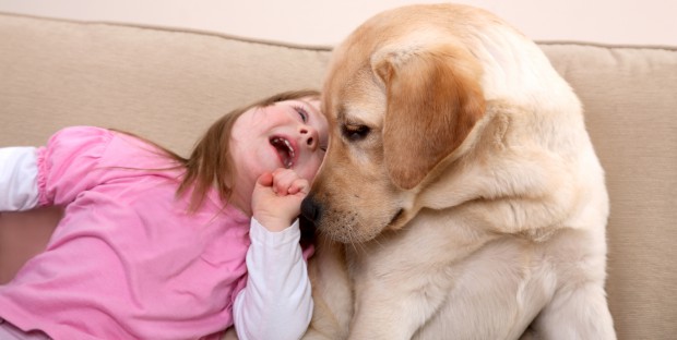 Enfant et chien