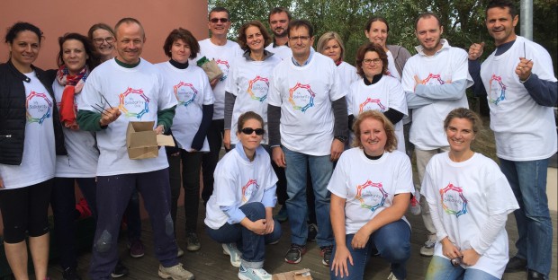 Equipe solidarité de MSD santé animale