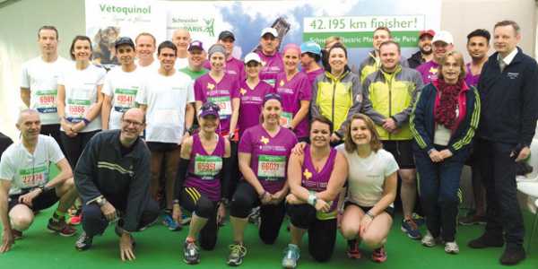 Vétoquinol au marathon de Paris