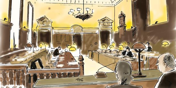 Cour de cassation en dessin