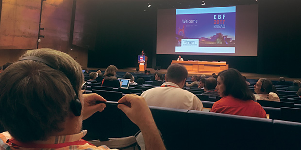 Salle du congrès de buiatrie Bilbao