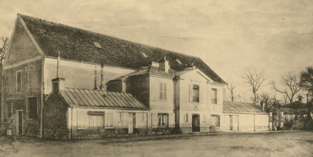 Batiment de l'EnvA au 19e - carte postale