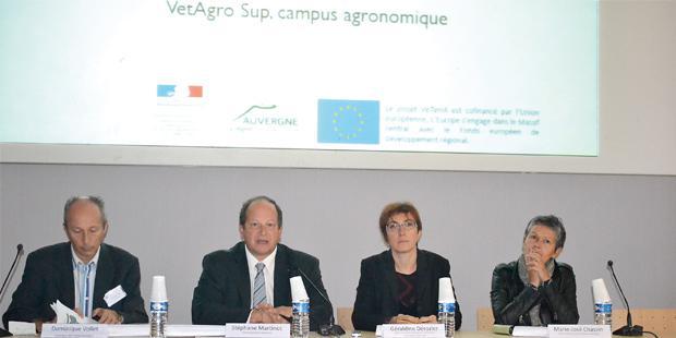 Présentation du projet par Stéphane Martinot, directeur général de VetAgro Sup