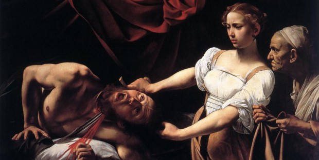 Le Caravage Judith tranchant la tête d'Holopherne