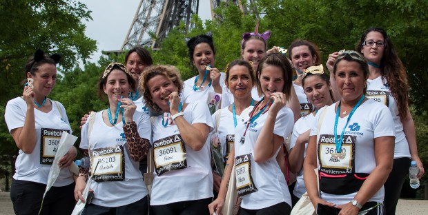 Une équipe de VétoAdom à la course La Parisienne