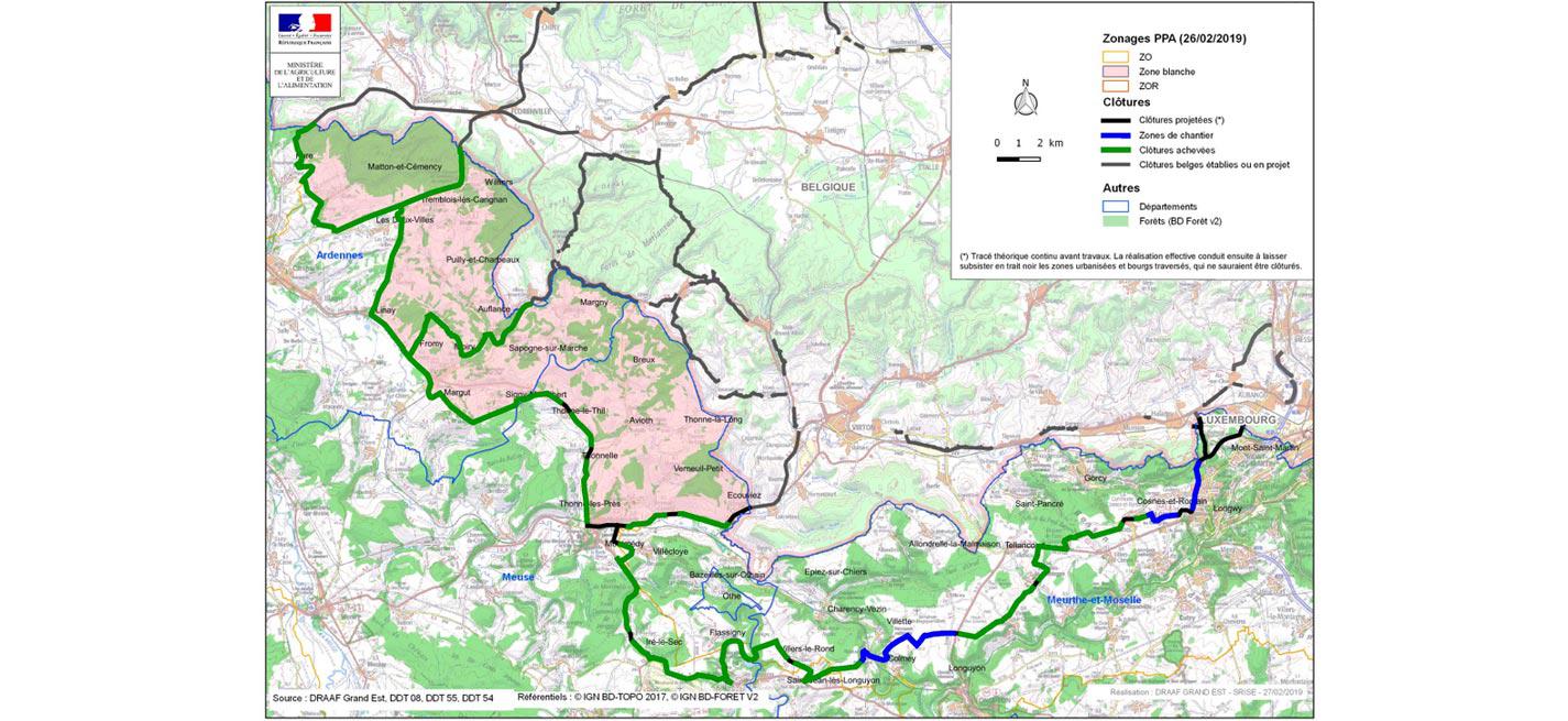 carte clôture PPA