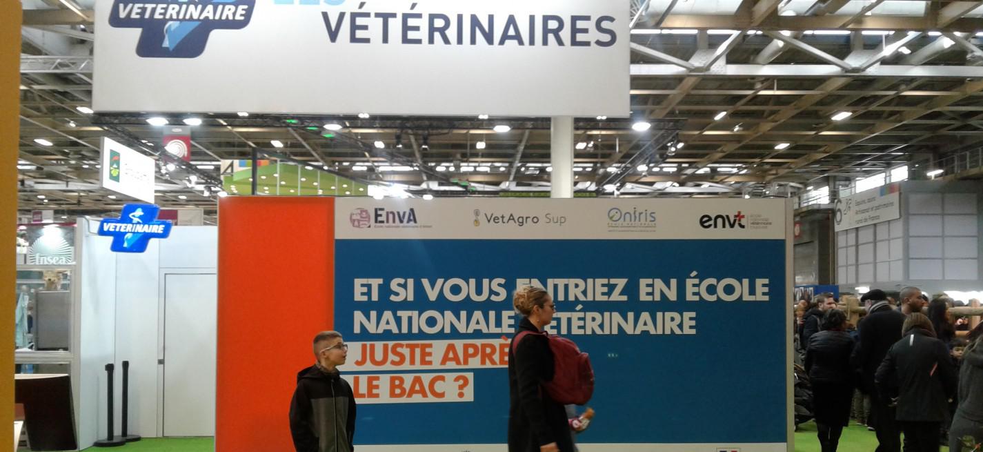 Stand vétérinaire au SIA 2020