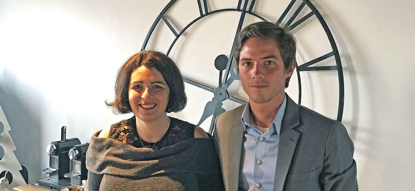 Aurélie Bynens, nouvelle secrétaire générale de la Facco, et Benjamin Petiteau, nouveau membre du bureau, chargé de mission à l’international.