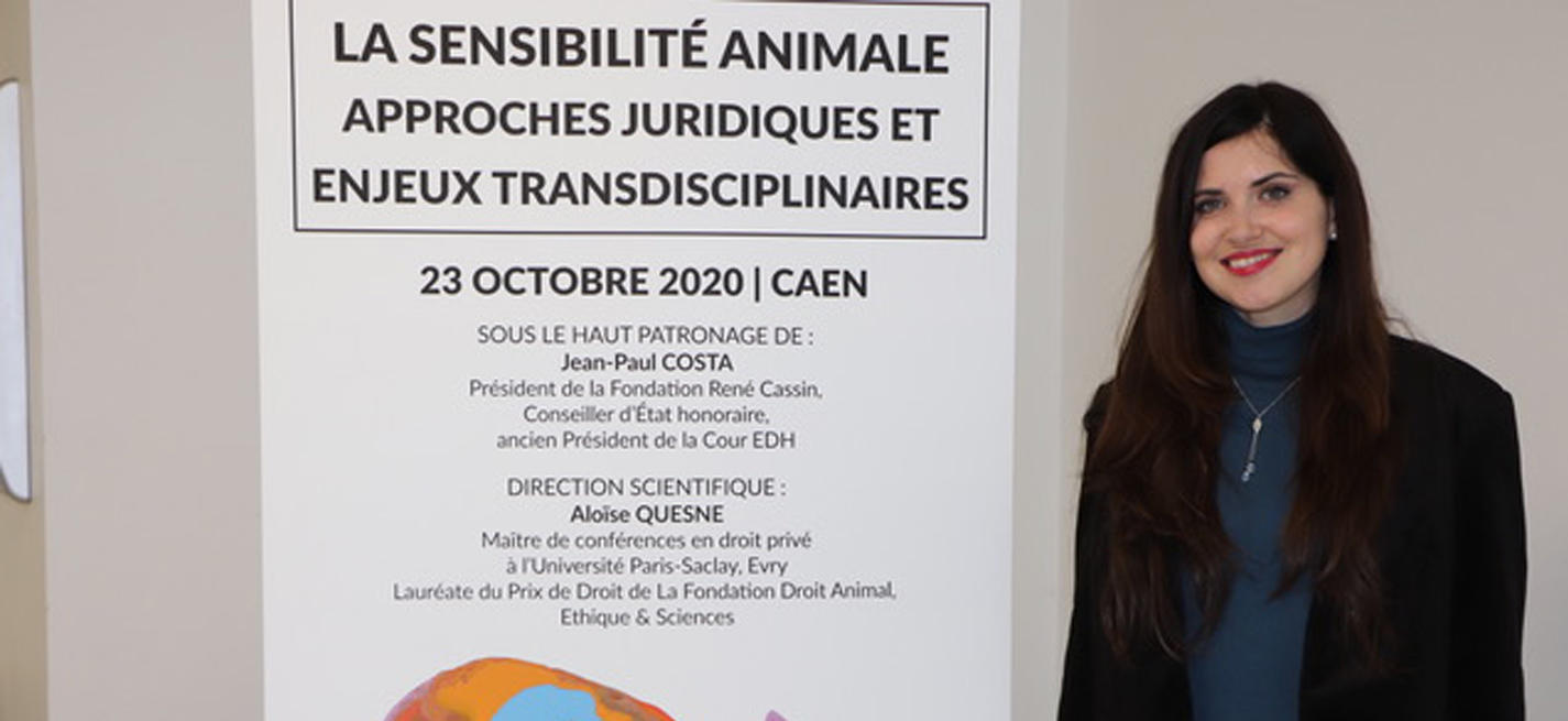 Aloïse Quesne, organisatrice du colloque.