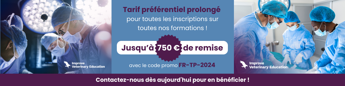 Tarif préférentiel prolongé pour toutes les inscriptions sur toutes nos formations ! Jusqu’à 750 € de remise avec le code promo FR-TP-2024 Contactez-nous dès aujourd'hui pour en bénéficier !