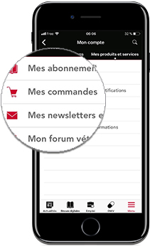 Visuel LA GESTION DE VOTRE COMPTE FACILITÉE